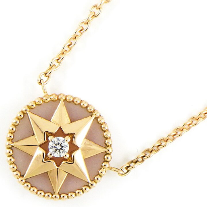 楽天市場】クリスチャンディオール Christian Dior ネックレス ローズ  