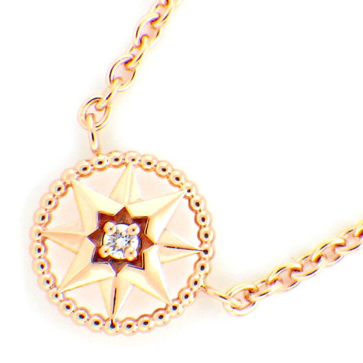 楽天市場】クリスチャンディオール Christian Dior ネックレス ローズ  