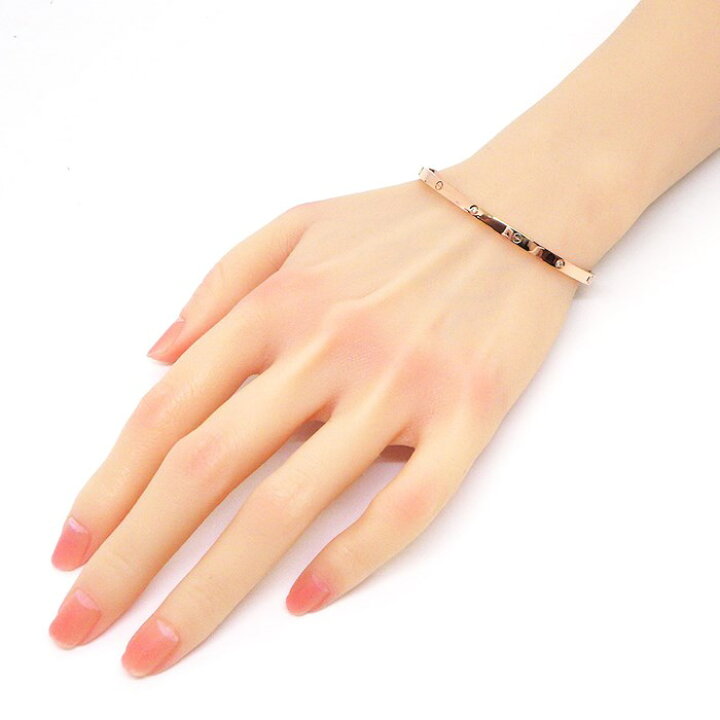 楽天市場】カルティエ Cartier ブレスレット ラブブレス SM スモール  