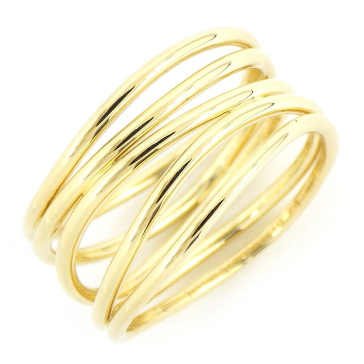 楽天市場】ティファニー Tiffany & Co. リング ウェーブ 5ロウ  