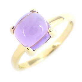 ティファニー Tiffany & Co. リング シュガースタック カボションカット アメジスト K18YG 11.5号 【中古】