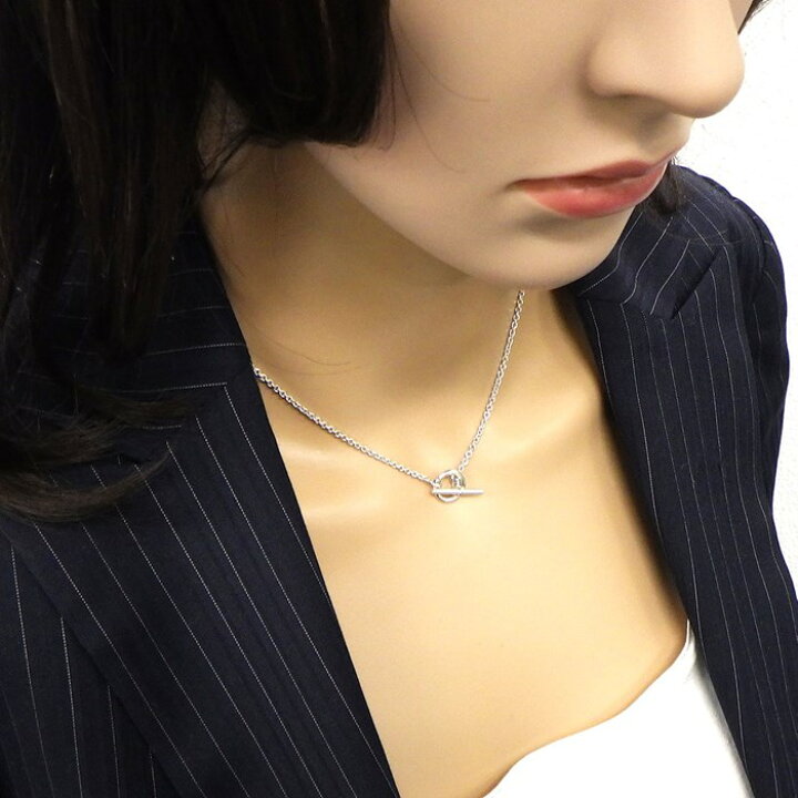 楽天市場】エルメス HERMES ネックレス エシャペ シェーヌ ダンクル 