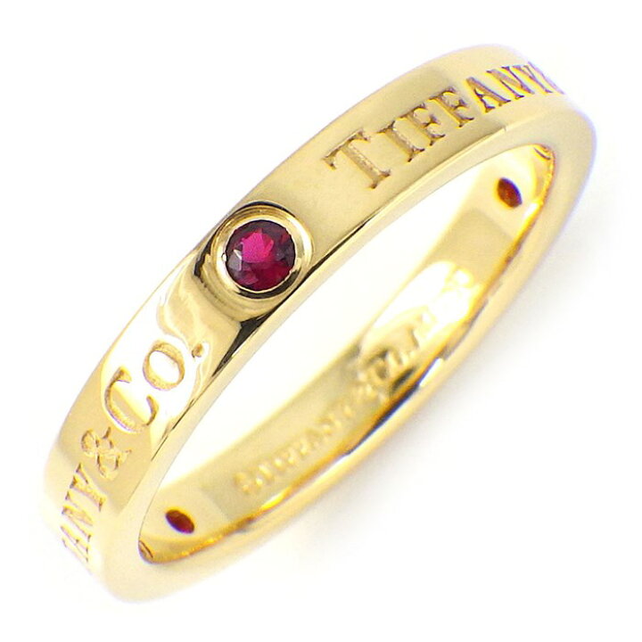 楽天市場】ティファニー Tiffany & Co. リング フラット バンド 3mm  