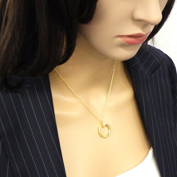 楽天市場】カルティエ Cartier ネックレス ジュスト アン クル  