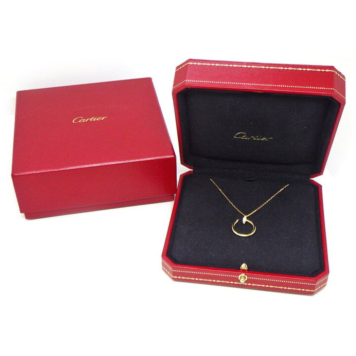 楽天市場】カルティエ Cartier ネックレス ジュスト アン クル 