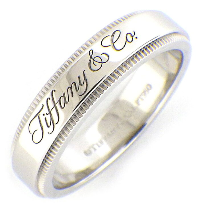 楽天市場】ティファニー Tiffany & Co. リング ノーツ ミルグレイン 