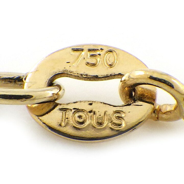 楽天市場】トウス TOUS ネックレス くま リーフ オープンワーク パヴェ 