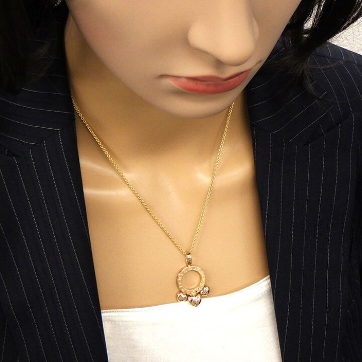 楽天市場】ブルガリ BVLGARI ネックレス アレグラ サークル ロゴ 