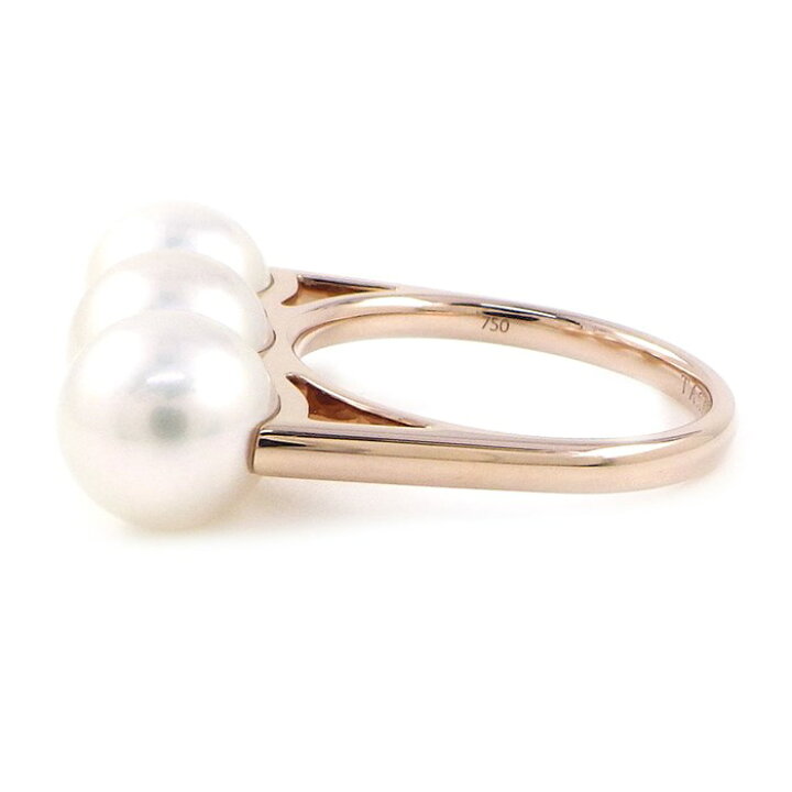 楽天市場】タサキ 田崎真珠 TASAKI リング バランス エラ R-4418-18KSG  