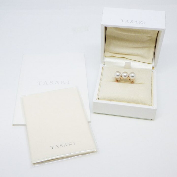 楽天市場】タサキ 田崎真珠 TASAKI リング バランス エラ R-4418-18KSG  