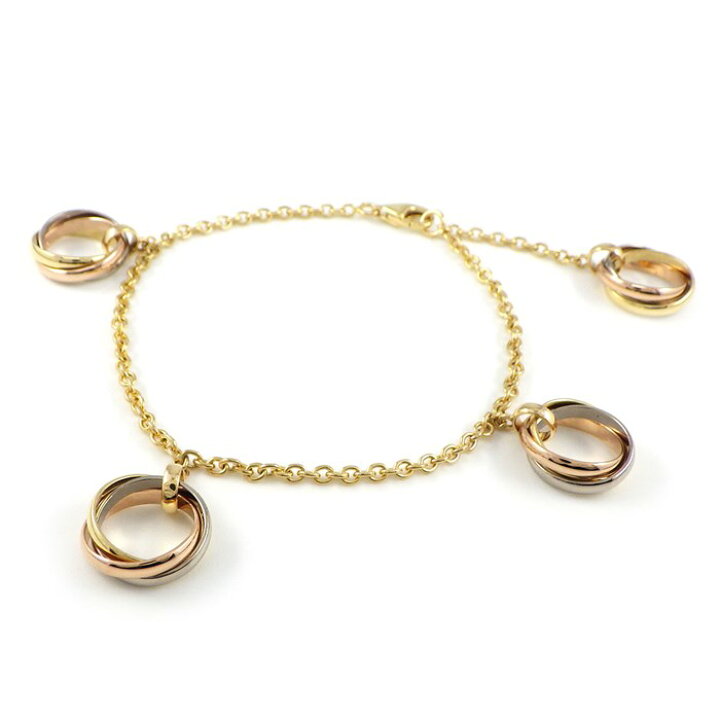 楽天市場】カルティエ Cartier ブレスレット ベビー トリニティ 4  