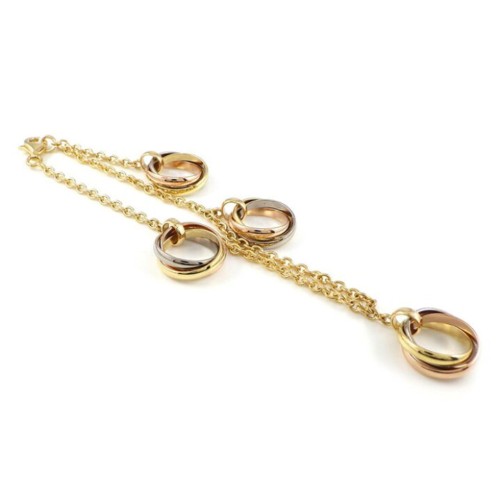 楽天市場】カルティエ Cartier ブレスレット ベビー トリニティ 4  