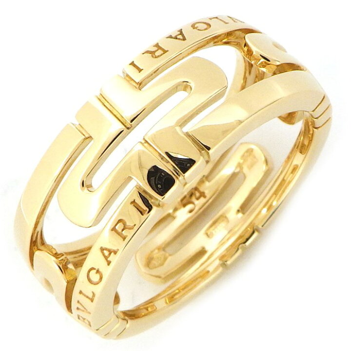 楽天市場】ブルガリ BVLGARI リング パレンテシ オープンワーク ロゴ 