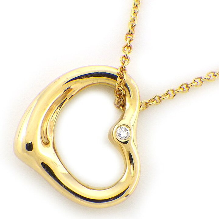 ティファニー Tiffany & Co. べとつき ネックレス オープンハート 2  