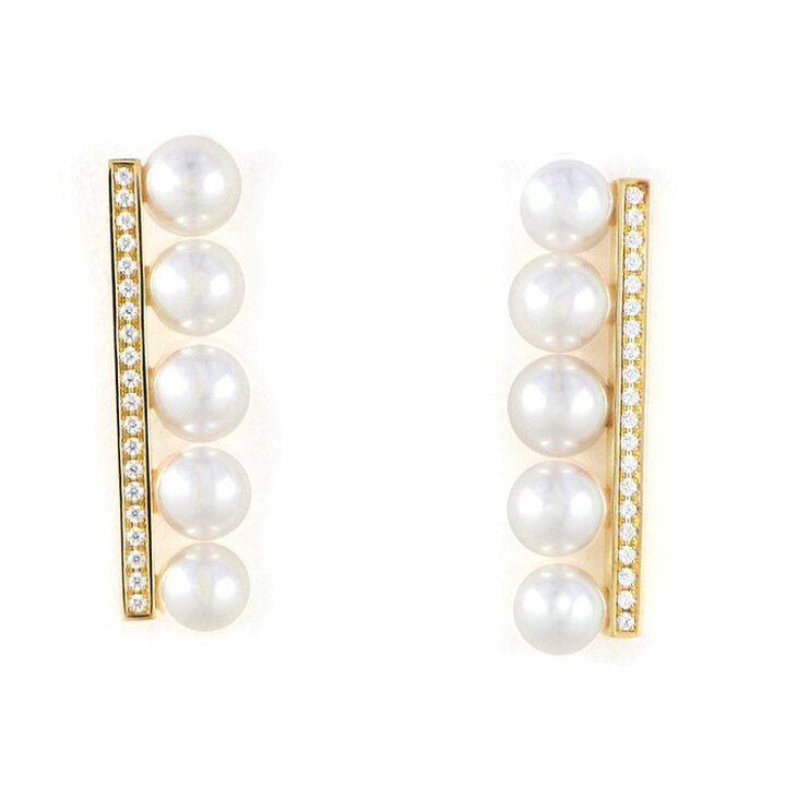 楽天市場】タサキ 田崎真珠 TASAKI ピアス バランス プラス バー  