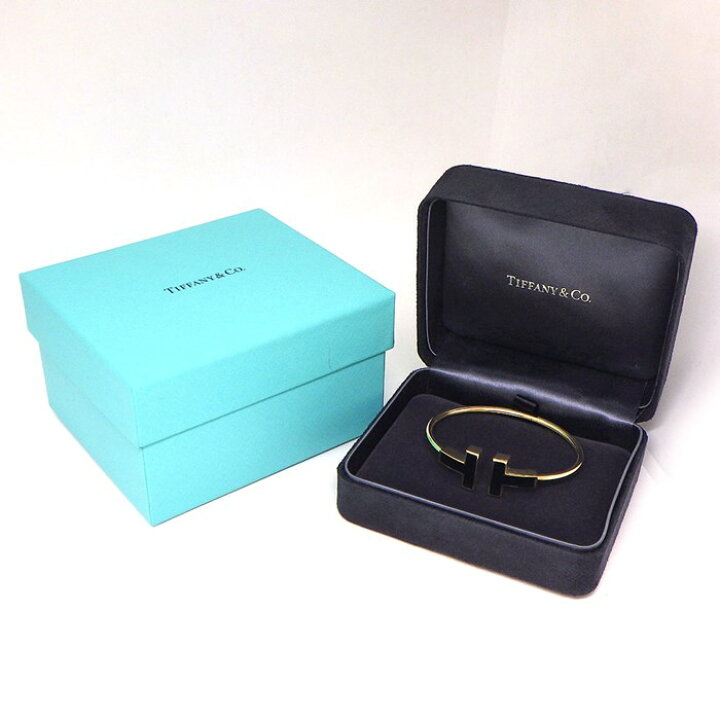 楽天市場】ティファニー Tiffany & Co. バングル Tワイド ワイヤー  
