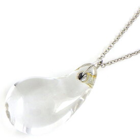 ティファニー Tiffany & Co. ネックレス ティア ドロップ ロッククリスタル PT950 【中古】