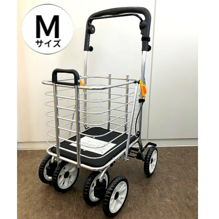 楽天市場】【マキテック】シルバーカーノーブルワゴンMサイズ 