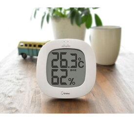 【ドリテック】デジタル温湿度計「ルミール」O-423WT