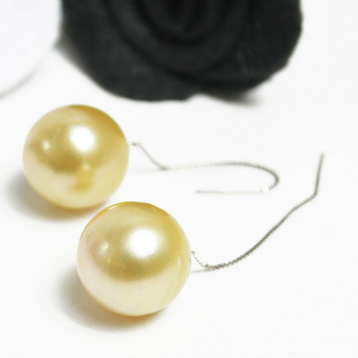 楽天市場】【お買い物マラソン店内全品10%off】白蝶真珠ピアス  