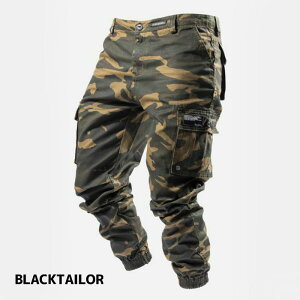 BLACK TAILOR �u���b�N�e�C���[ C6 CARGO GREEN CAMO �X�g�n �X�g���[�g �����Y �J�[�S�p���c �W���K�[�p���c �����Y�t�@�b�V���� �J���t�� �O���[��