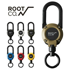 ROOT CO.マグネット内蔵型リールカラビナ GRAVITY MAG REEL 360 コード リールキーホルダー 伸縮自在 キーリール ピンオンリール アウトドア アクティビティ 登山