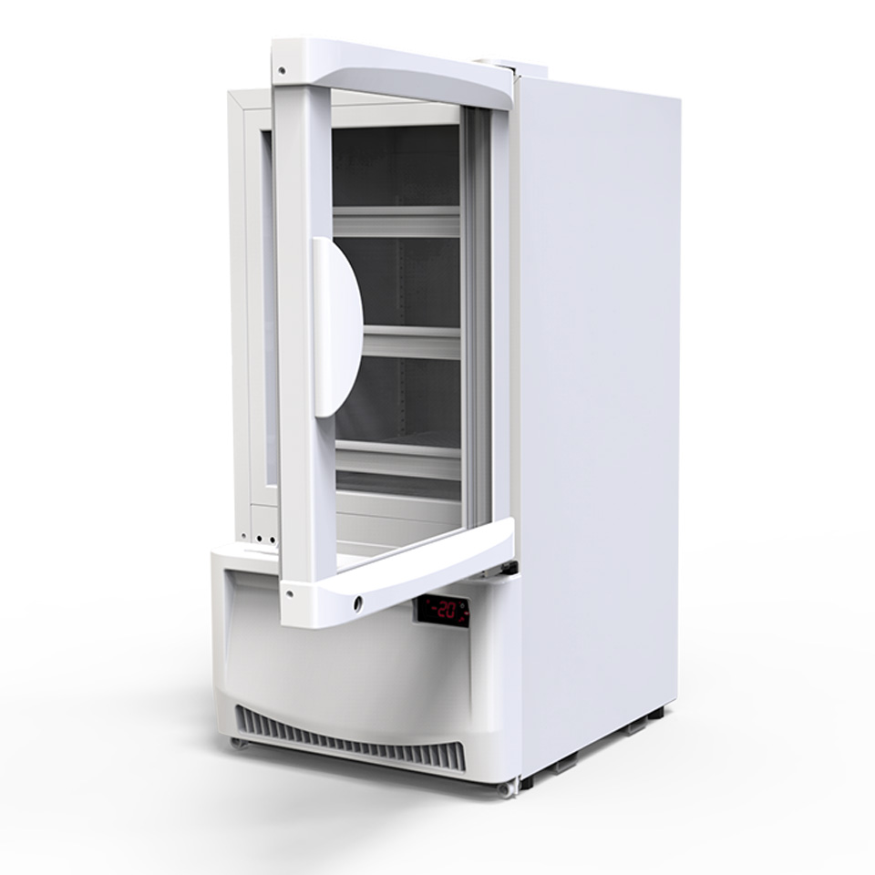 JCM 卓上型冷凍ショーケース JCMCS-41H 冷凍 冷凍庫 ホワイト 小型 前開き ノンフロン【代引不可】 | ジェーシーエム（ＪＣＭ）