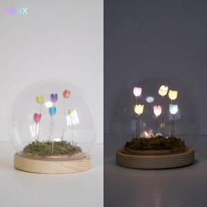 LUMO Tulip Glass Ball (S) L04-8030 L04-8031 L04-8032�y�O���[�o���A���[ global arrow �`���[���b�v ���� �C���e���A LED LED���C�g ��̓� ���̓� �h�V�̓� �N���X�}�X xmas�z