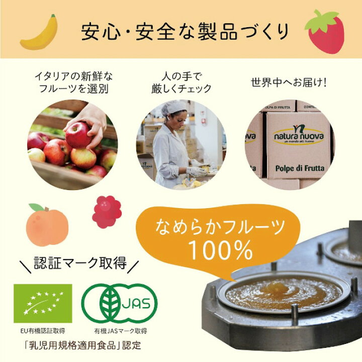 楽天市場】【Frulla】Baby Fruit ベビーフルーツ オーガニック  