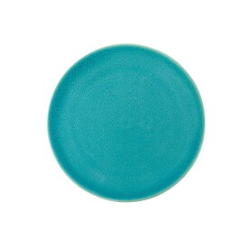 【とうしょう窯】湖氷　21cmフラットプレート　青 /陶磁器/陶器/日本製食器/お皿/プレート/高級食器/おしゃれ食器/レストラン用うつわ/業務用/和食器/プロ用