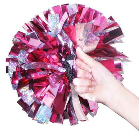 チアダンスポンポン ピンク系3色：両手分は2個・税込10.000円以上送料無料