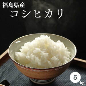 【新米】白米 米 5kg 送料無料 福島県産コシヒカリ 5kg(5kg×1袋) 令和7年産 【お試しサイズ】 米 お米 精米 米 5kg お米 5kg【沖縄・離島 別途送料+1100円】【即日】