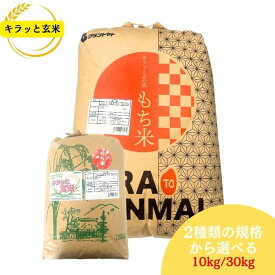 もち米 玄米 10kg 30kg 送料無料 10kg(10kg×1袋) 30kg(30kg×1) 国内産100％ 米 お米 【お正月 お彼岸 節句 お祝い事 お赤飯用 おこわ用 おはぎ用】 【キラッと玄米】【沖縄・離島 別途送料+1100円】