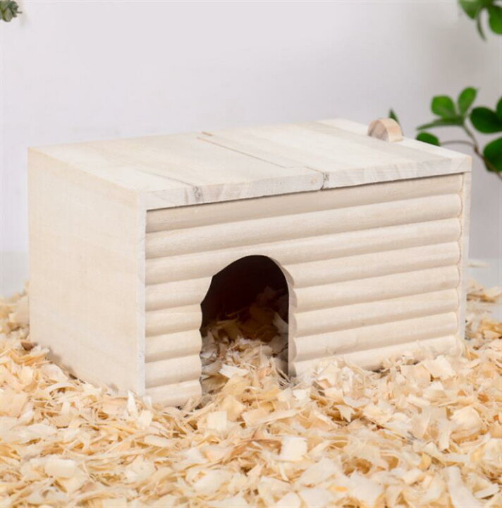 楽天市場】ハムスター ハウス 隠れ家 小屋 木製 おしゃれ 掃除しやすい 