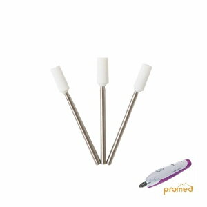 Promed feelig専用アタッチメントバー3本セット【ストーンポイント シリンダータイプ 】ネイルケア・フットケアに