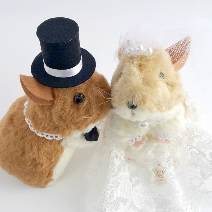 楽天市場 ねずみ ぬいぐるみ ネズミ ウェルカムドール 結婚式ぬいぐるみ 高砂 受付 ギフト 小動物 J Dコーポレーション