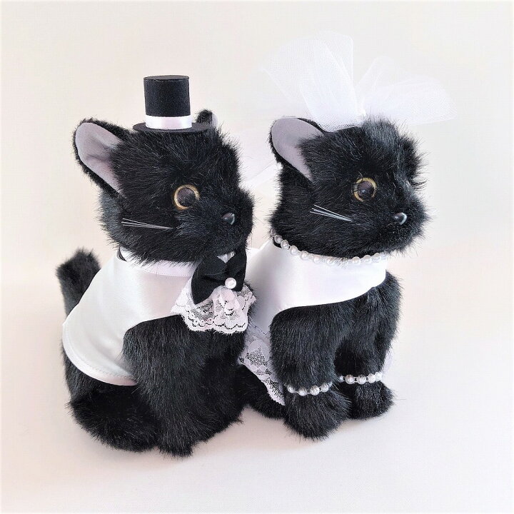 楽天市場】【日本製リアルシリーズ】ねこ 猫 黒猫 黒猫ペア クロ ネコ 