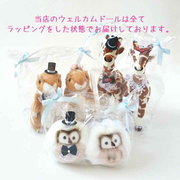 楽天市場 テンジクネズミペア テンジクネズミ 結婚式 ぬいぐるみ ウェディング ブライダル ウェルカムドール ウェディングドール 人形 アニマル 動物 ねずみ ネズミ モルモット お祝い 縁起物 ギフト 受付 高砂 ウェルカムスペース フォトスペース フォトブース J D
