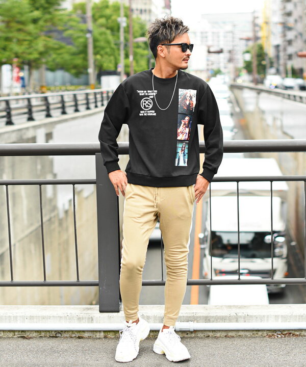 楽天市場 トレーナー メンズ おしゃれ ブランド 春秋冬 プリント 長袖 家着 おしゃれ かわいい スウェット メンズ通販burn Ones Bridges