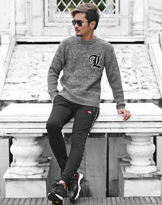 楽天市場 ビッグ ロゴ ワッペン リブ ニット メンズファッション 代 30代 40代 秋冬 かっこいい おしゃれニット スポーティー 22春夏新作 メンズ通販burn Ones Bridges