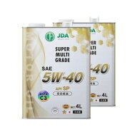 JDA ユーロ エンジンオイル 5W-40 SP / C3 4L 全合成基油 2缶セット