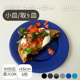 お皿 ホーロー おしゃれ BISA ディナープレート 16cm 小皿 デザート皿 皿 パン 琺瑯 メキシコ