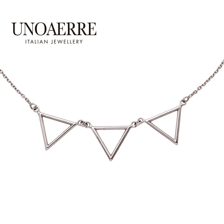 楽天市場】ウノアエレ UNOAERRE ネックレス 750 K18 ホワイトゴールド 