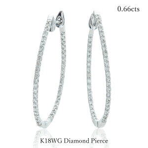 sAX K18WG _Ch t[vsAX 0.66ct 29mm CTChAEg ܂ꎮ 18zCgS[h ւ̂J LO NX}Xv[g