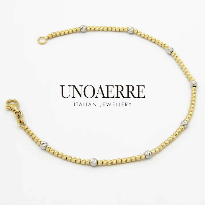 楽天市場】ウノアエレ UNOAERRE ブレスレット K18 イエローゴールド  