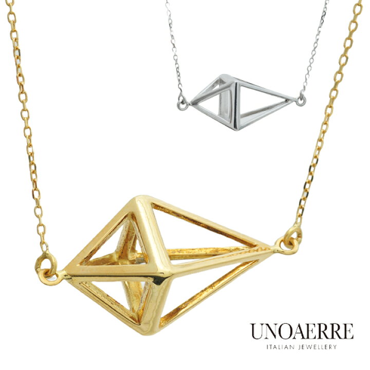 楽天市場】【ポイント10倍】 ウノアエレ UNOAERRE K18 ネックレス 18金  