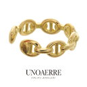 ウノアエレ K18 イヤーカフ イヤカフ マリンチェーン アンカーチェーン UNOAERRE 18金 モチーフ イエローゴールド レディース メンズ 記念日 ギフト クリスマスプレゼント