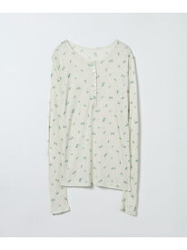 セミシアーリブヘンリー LS JEANASIS ジーナシス トップス カットソー・Tシャツ ホワイト ブラック ピンク グレー【先行予約】*【送料無料】[Rakuten Fashion]