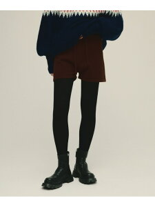 12G Fluffy Short Pants eL �W�[�i�V�X �p���c ���̑��̃p���c �u���E�� �z���C�g�y���������z[Rakuten Fashion]