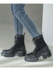 【SALE／40%OFF】mix material boots JEANASIS ジーナシス シューズ・靴 ブーツ ブラック グレー ベージュ【RBA_E】【送料無料】[Rakuten Fashion]